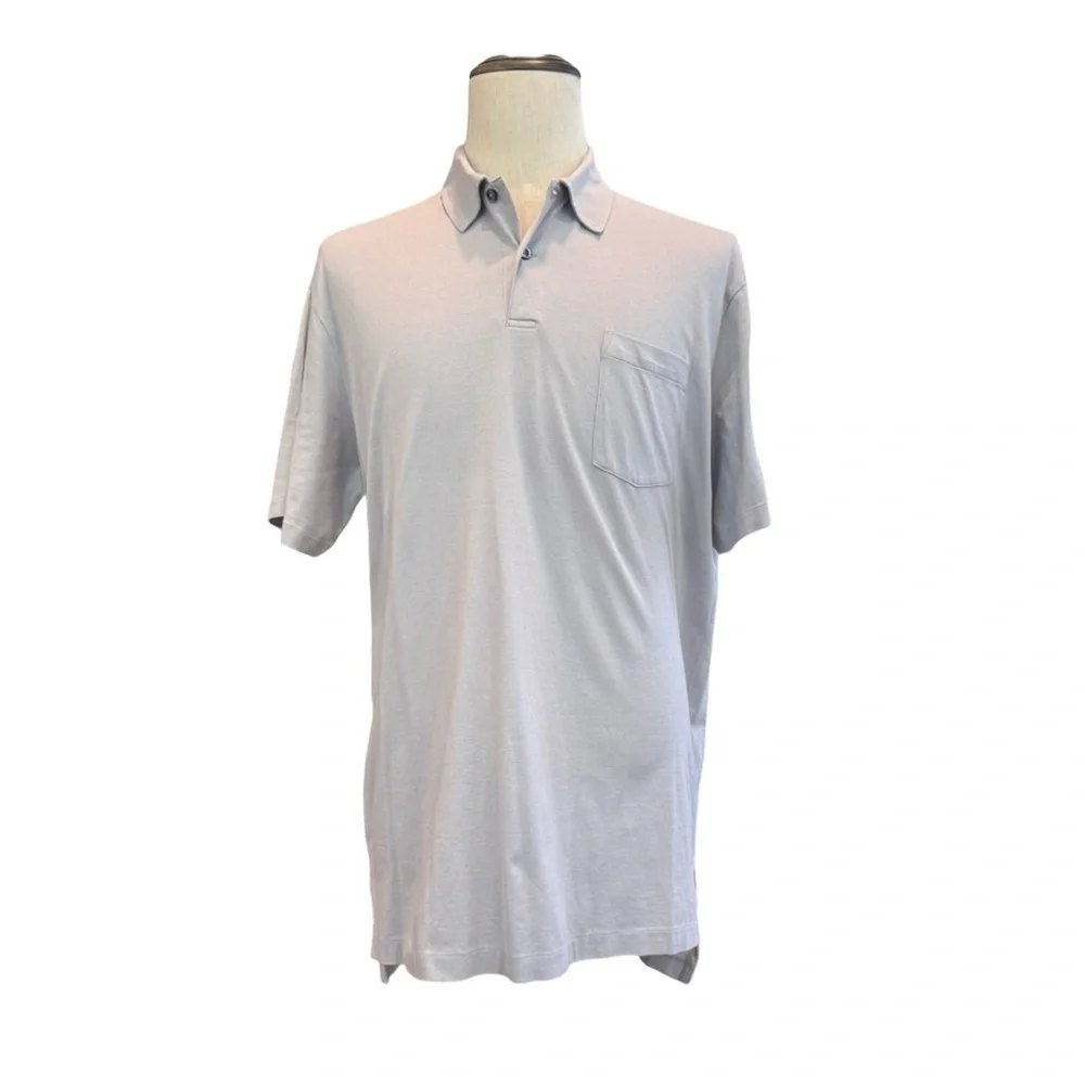 Polo by Ralph Lauren Men’s Short-Sleeve Polo Shirt. Slate. Large - Picture 2 of 10